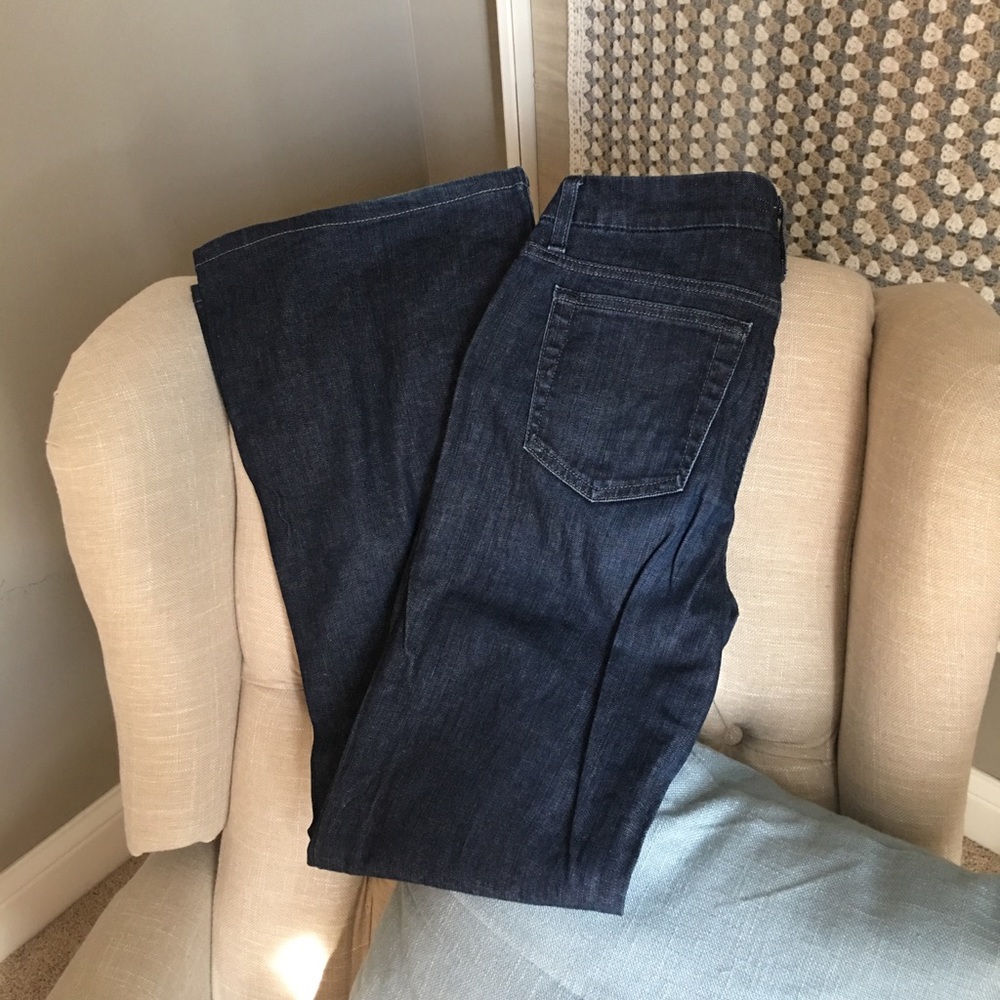 Joes jeans dark wash wide leg muse